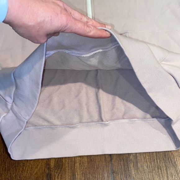 Yvette Half Zip Blush Pink Pullover Sweatshirt, Women’s Plus Size 14 - Picture 5 of 9